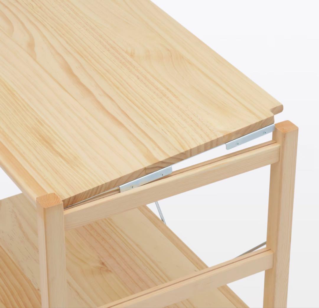 無印良品　パイン材ユニットシェルフ　８６ｃｍ幅・中