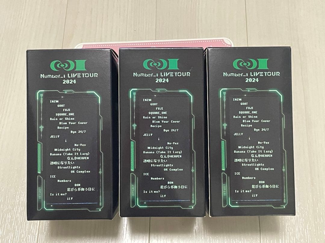 Number_i フィギュア 3体セット ナンバーアイ