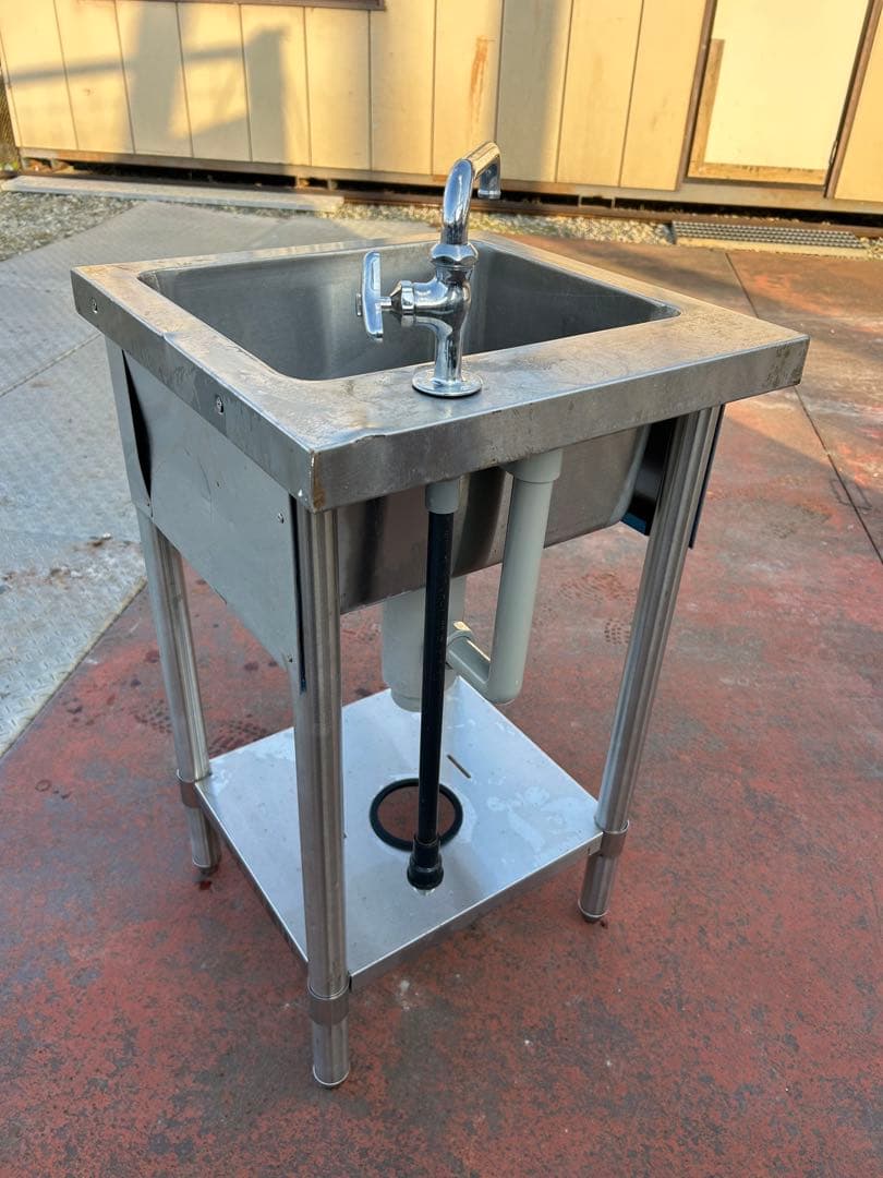 業務用 1槽 シンク W45 D45 H78cm 槽深20cm