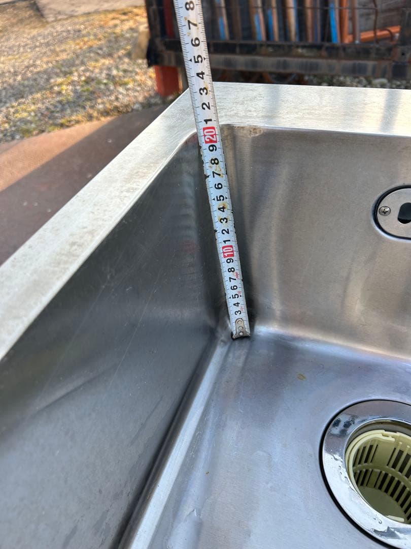 業務用 1槽 シンク W45 D45 H78cm 槽深20cm