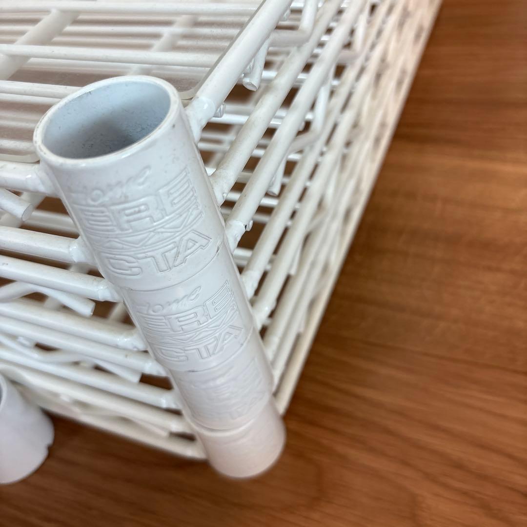 ホームエレクター シェルフ 4段 棚 幅90×奥行45×高さ100cm 白