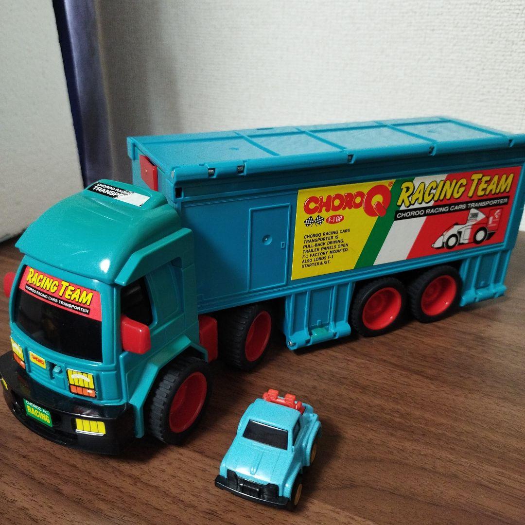 チョロQ トランスポーター トレーラー トラック 当時物 - メルカリ