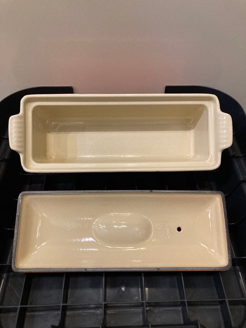 LE CREUSET テリーヌ型 28cm オレンジ レクタ