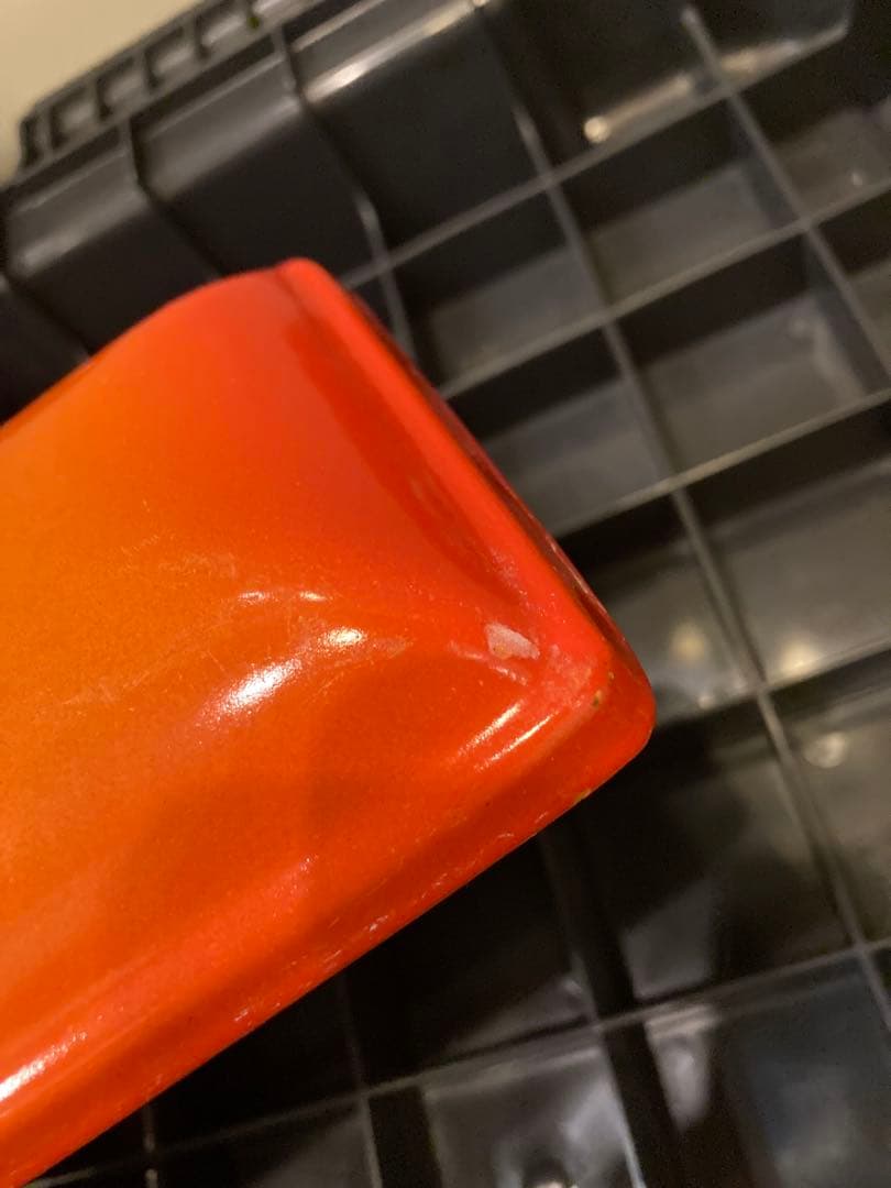 LE CREUSET テリーヌ型 28cm オレンジ レクタ