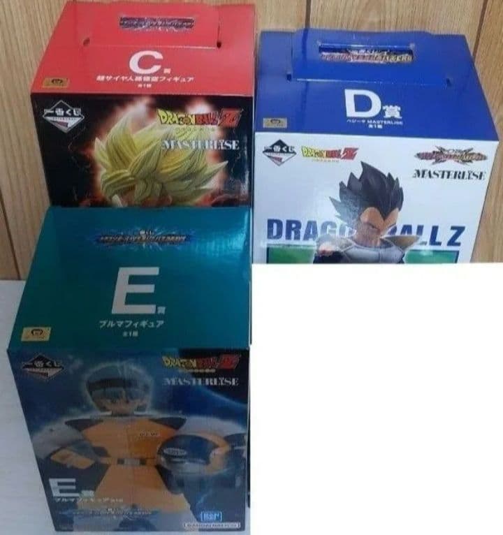 一番くじ　ドラゴンボール　フィギュア　孫悟空　ベジータ　ブルマ