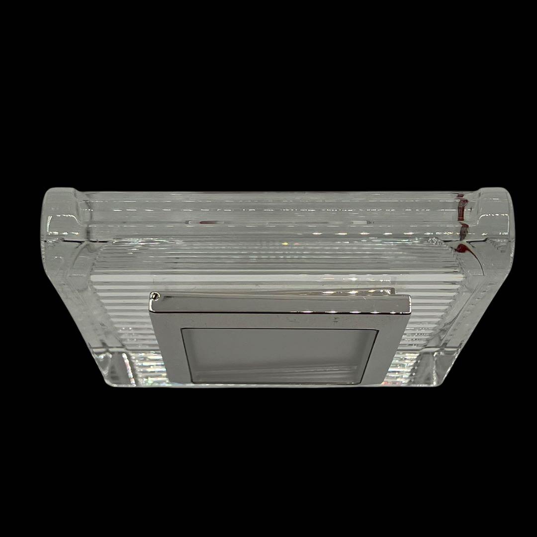 希少　未使用保管品　Baccarat バカラ　フォトフレーム　写真立て　スタンド