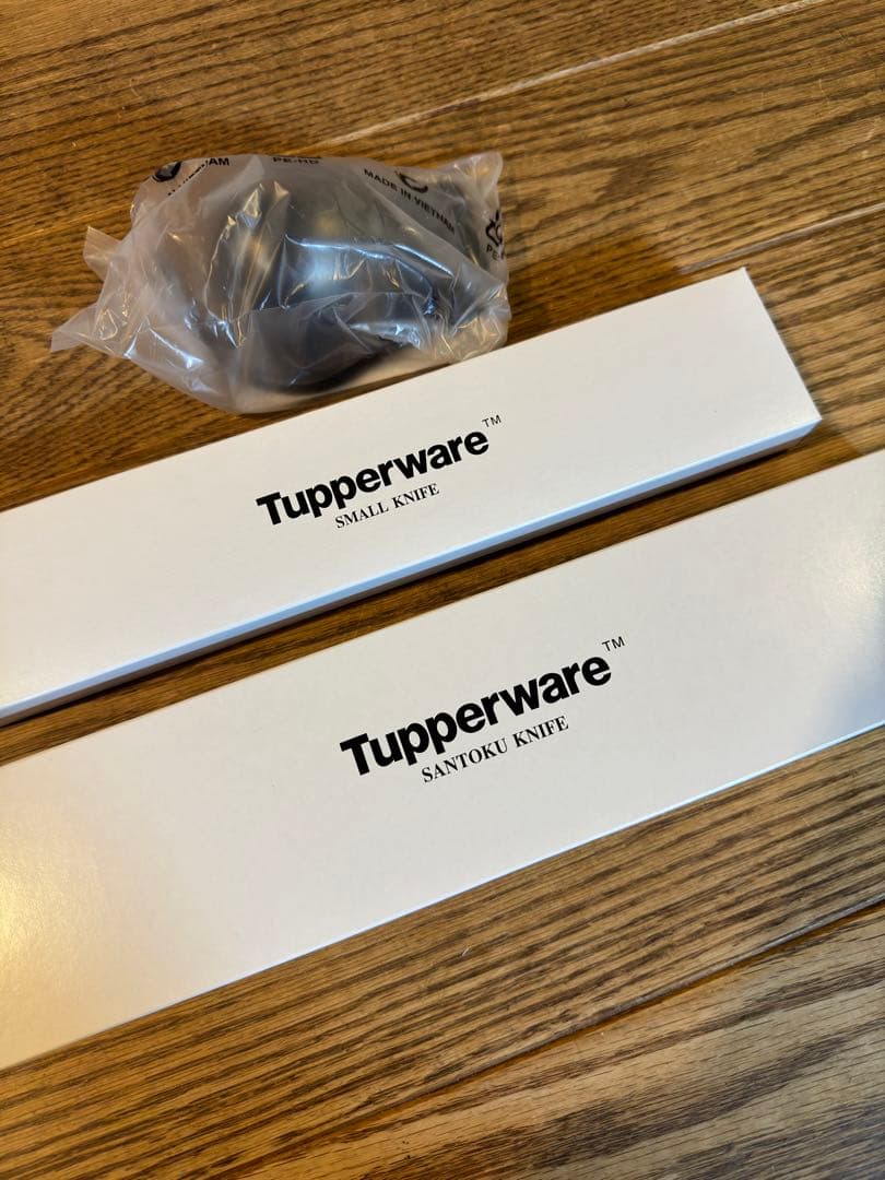 Tupperware 三徳包丁 小型包丁 シャープスター 3点セット