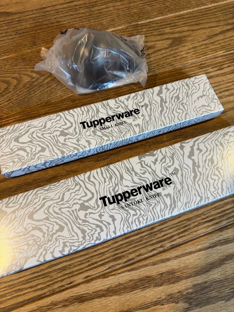 Tupperware 三徳包丁 小型包丁 シャープスター 3点セット