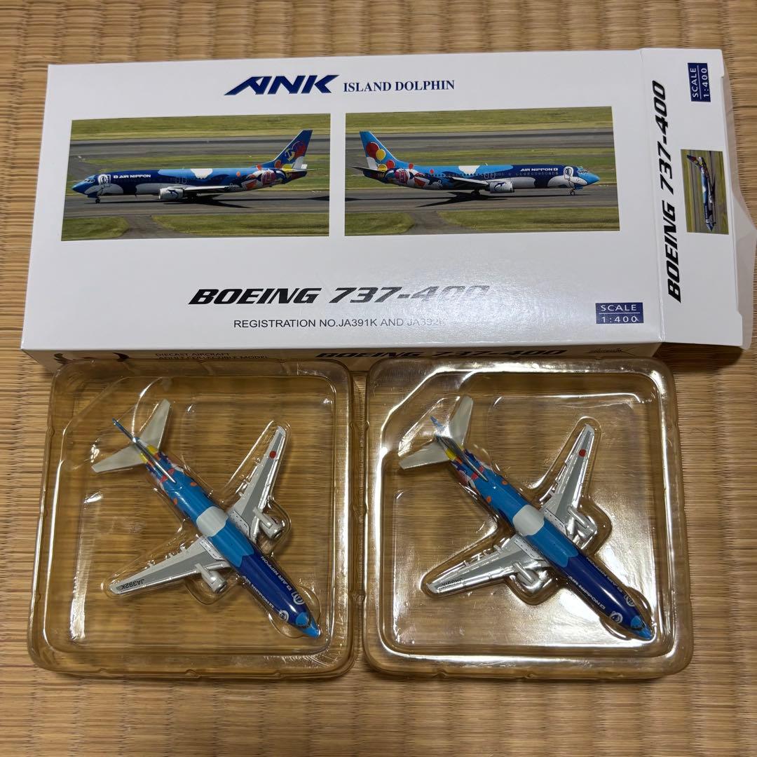 1/400 ANK エアーニッポン 737−400 「アイランド ドルフィン」