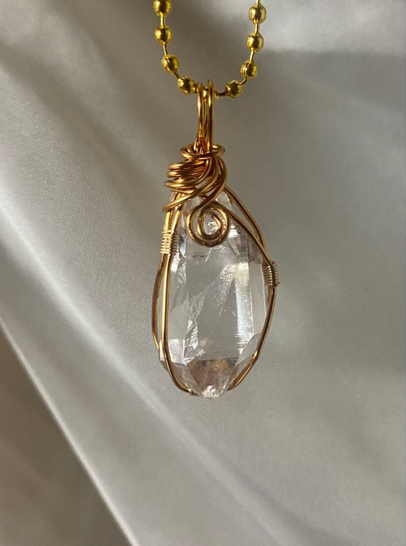 ハーキマーダイヤモンドペンダントトップ　大粒