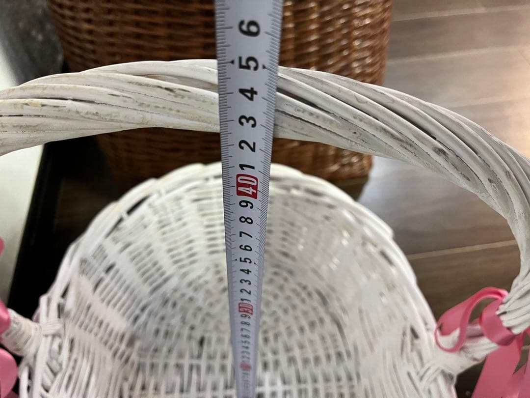 大きいかご　3点セット　籐のかご　ラタン