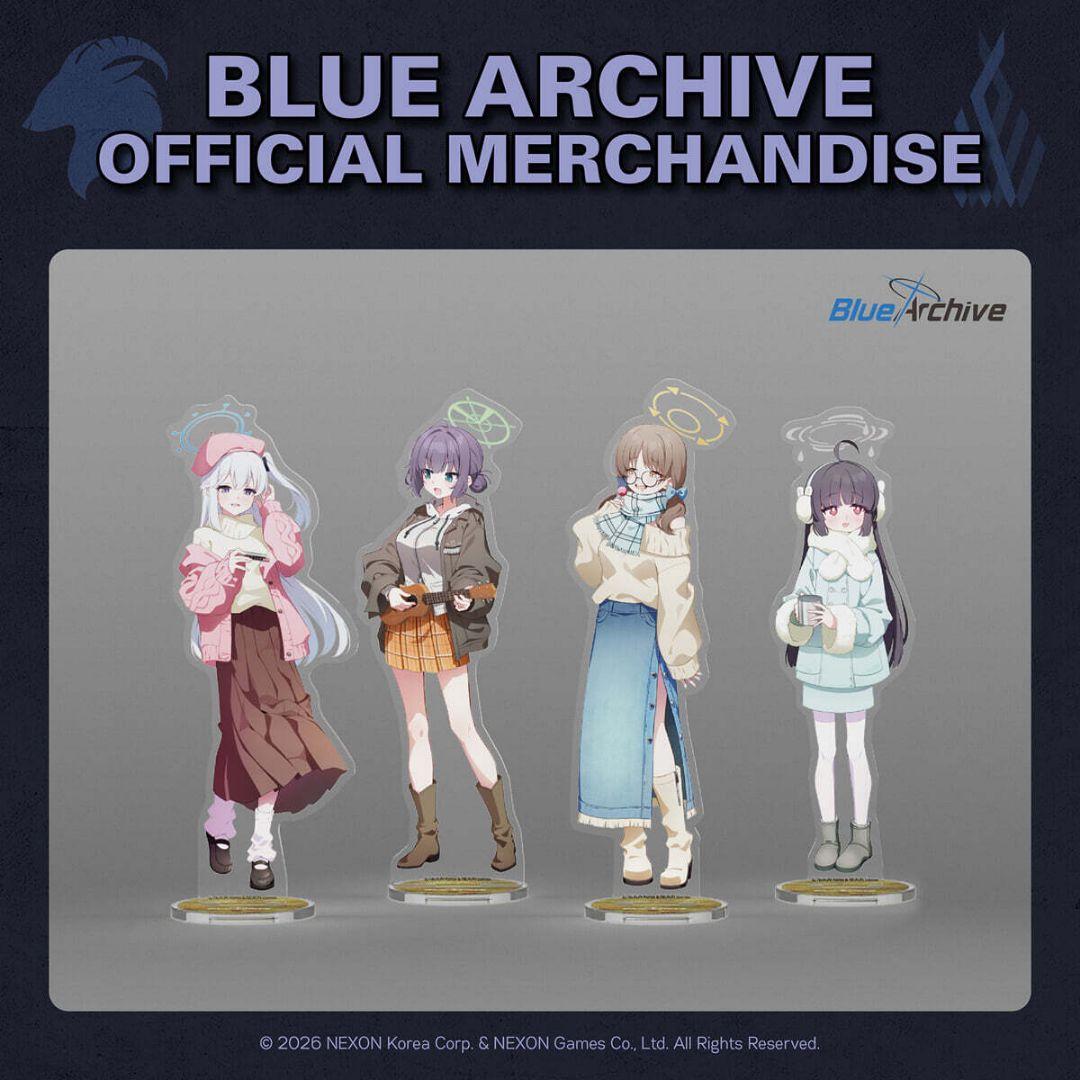 韓国限定】ブルーアーカイブ 4周年記念公式MD【全種】アクリルスタンド