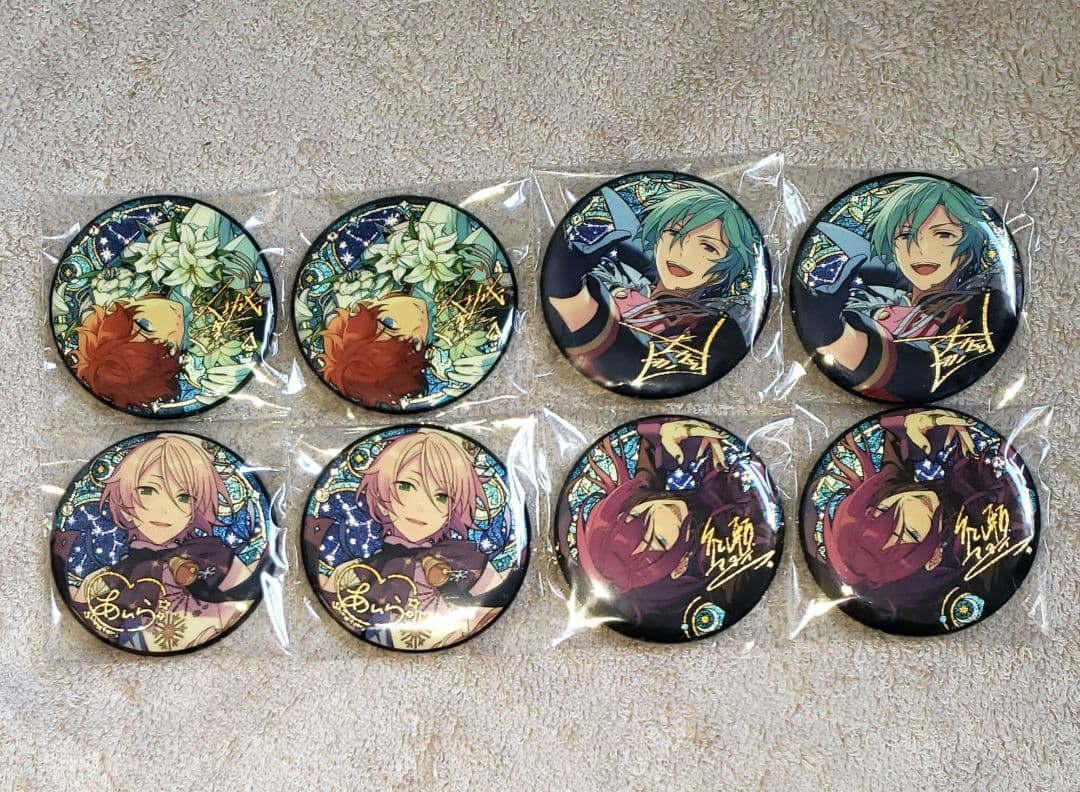 あんスタ 一彩 藍良 マヨイ 巽 缶バッチ 中国 星之所向 ALKALOID