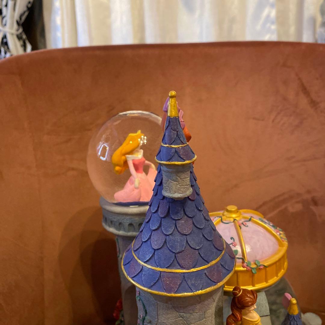 ディズニープリンセス　スノードーム　ビックサイズ　31センチ