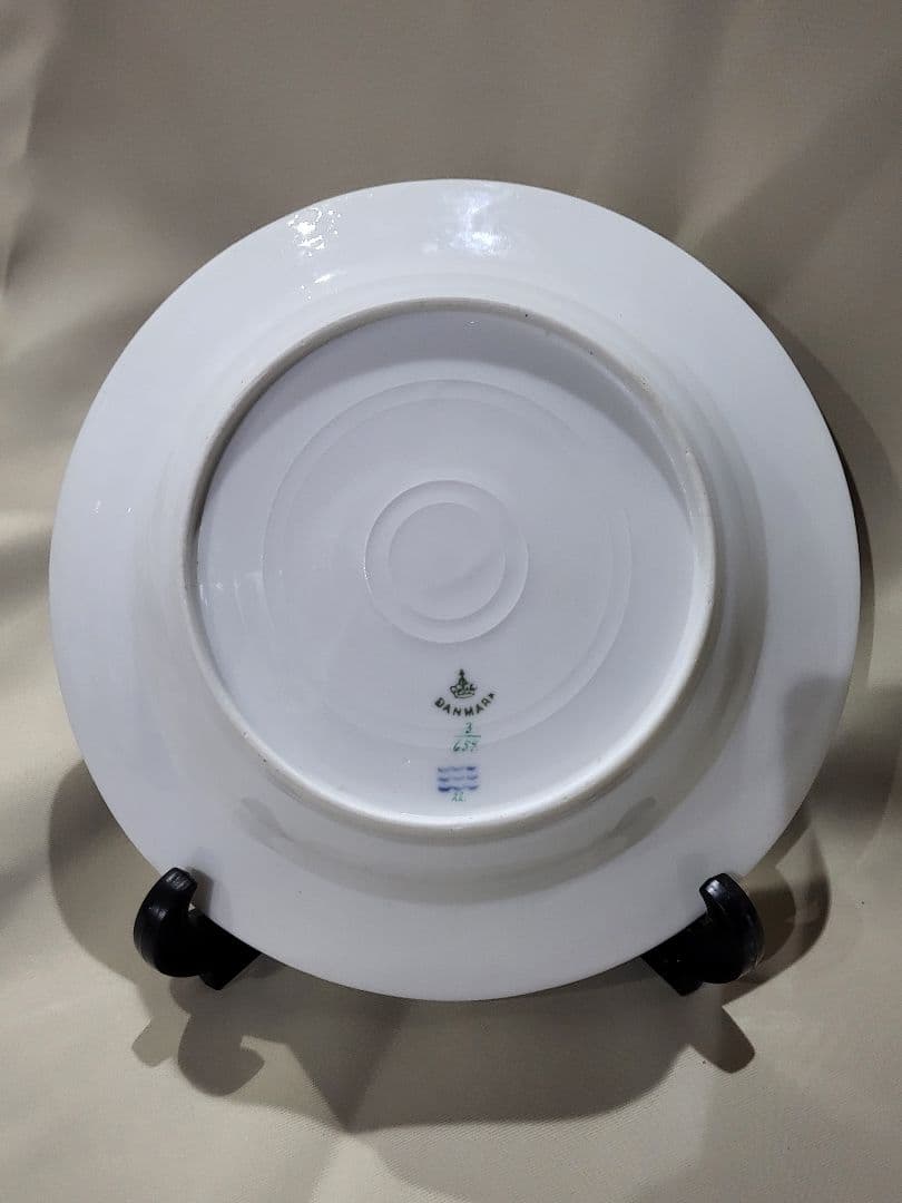 ロイヤル コペンハーゲン スープボウル グリーンフルーテッド ハーフレース