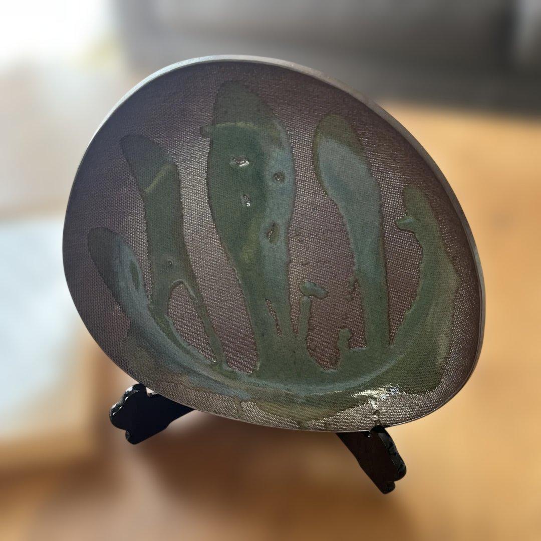 有田　梶原茂正　盛皿