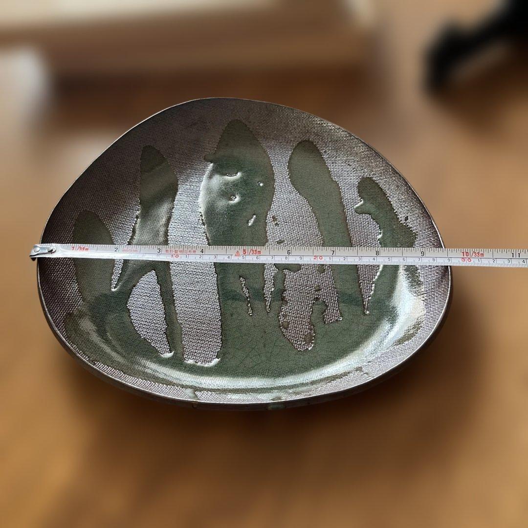 有田　梶原茂正　盛皿