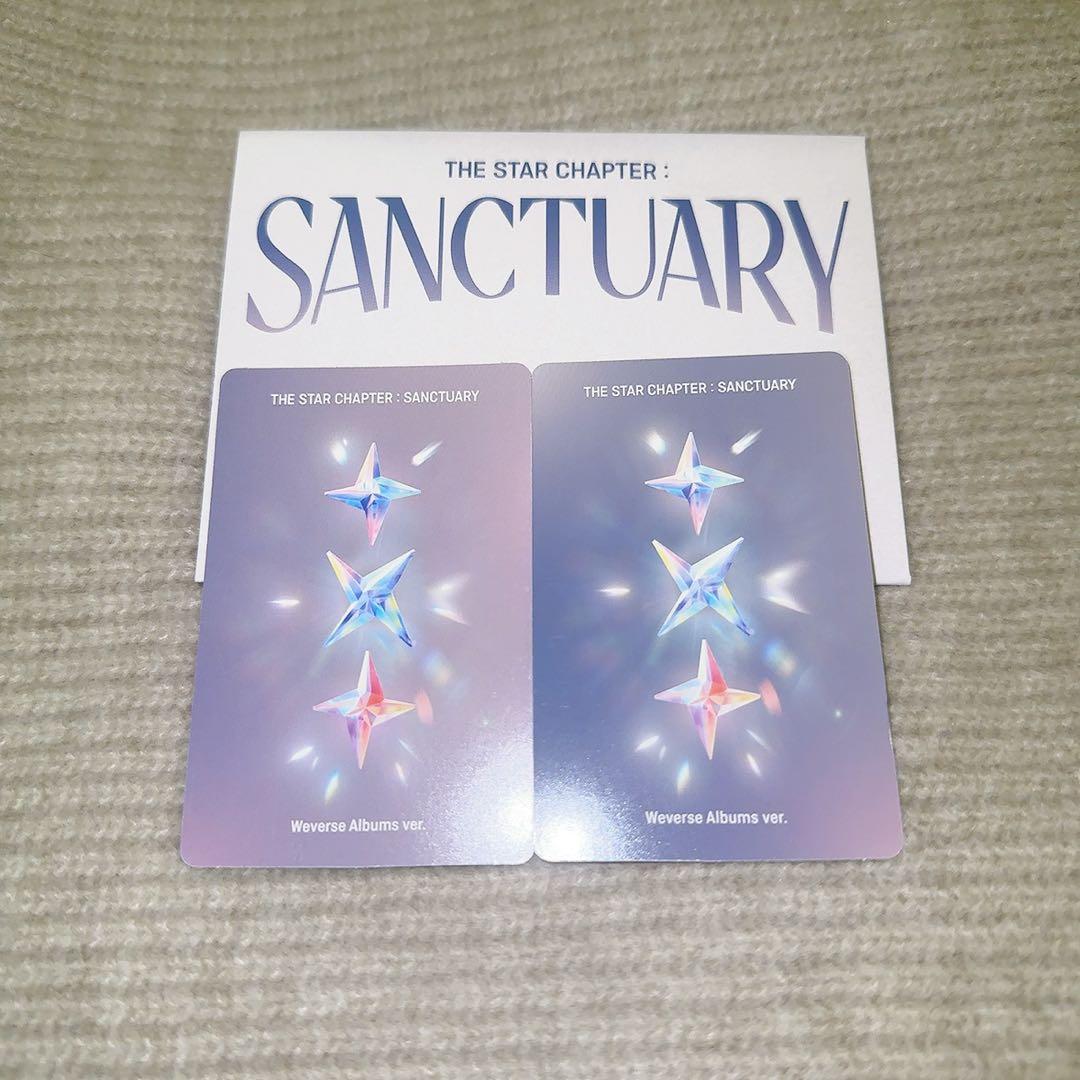 TXT スビン トレカ sanctuary weverse album コンプA - メルカリ