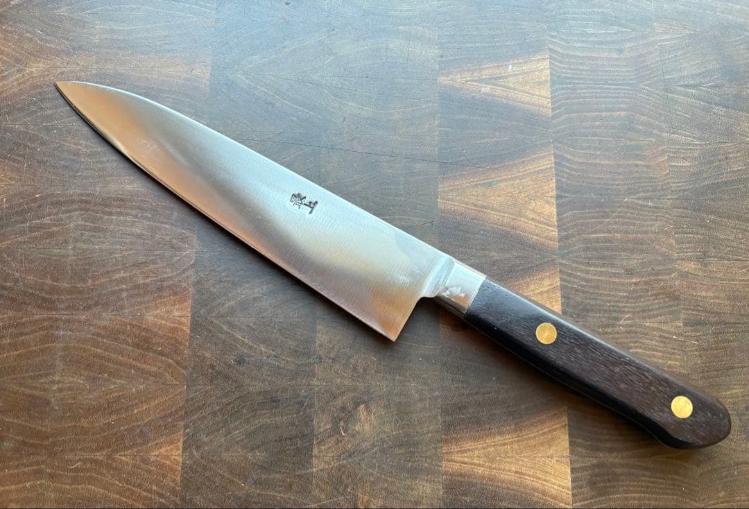 正本総本店　最上　牛刀　180mm 6寸半 　包丁　全鋼　洋包丁　未使用　炭素鋼