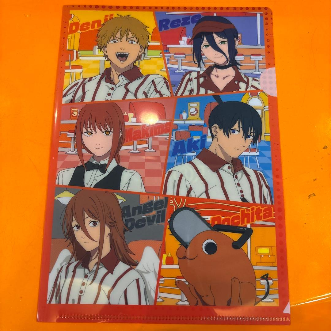 チェンソーマン ラウンドワン 特典 A5クリアファイル - メルカリ