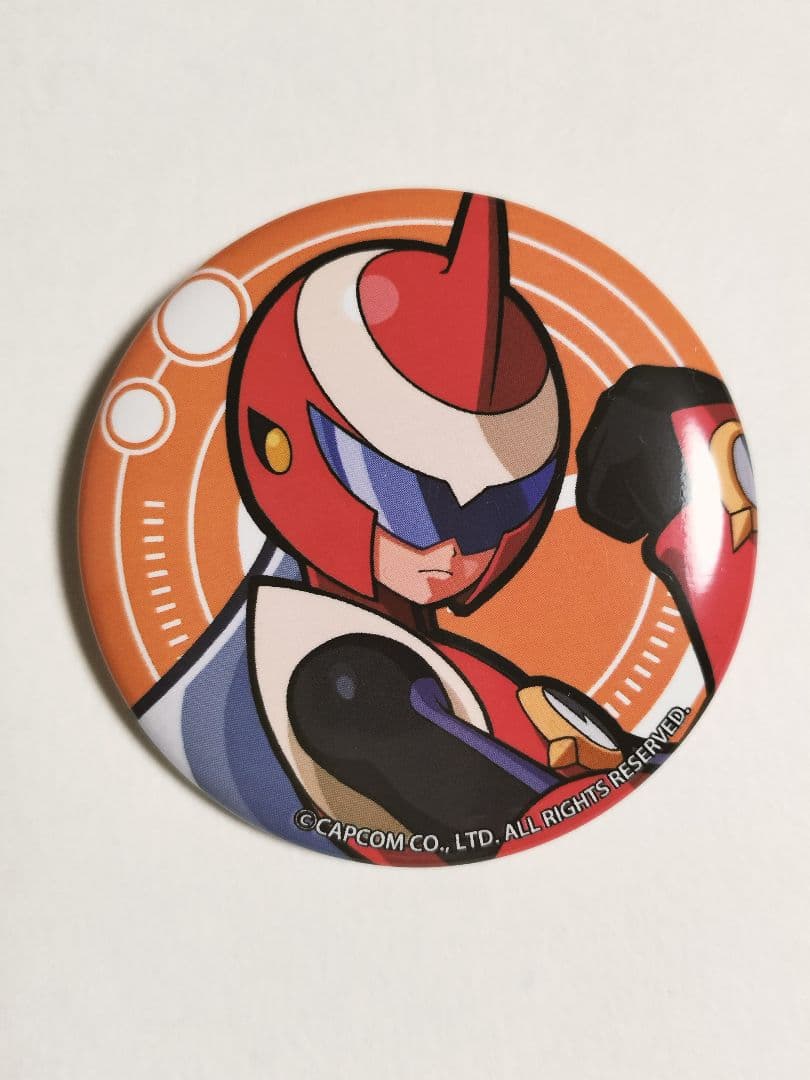 ロックマンエグゼ ロックマン ブルース 缶バッジ - メルカリ