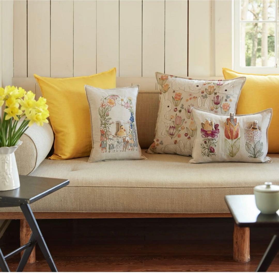 最終SALE⭐︎Coral&Tusk ドール付クッションカバー イースター アヒル