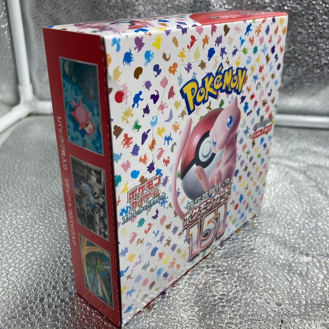 A164】ポケモンカードゲーム 151 シュリンク無しBOX - メルカリ