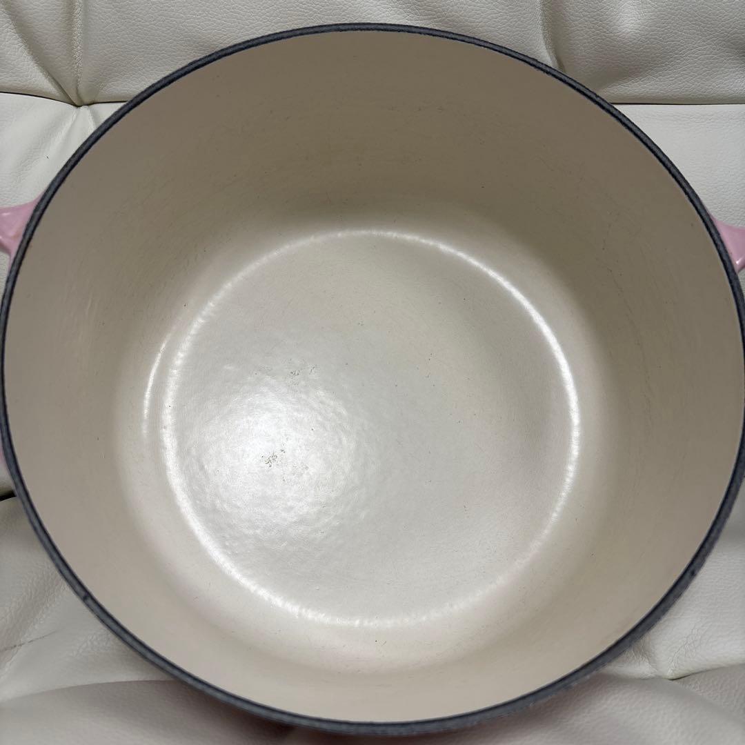 ル・クルーゼ　22cm 鍋　ピンク