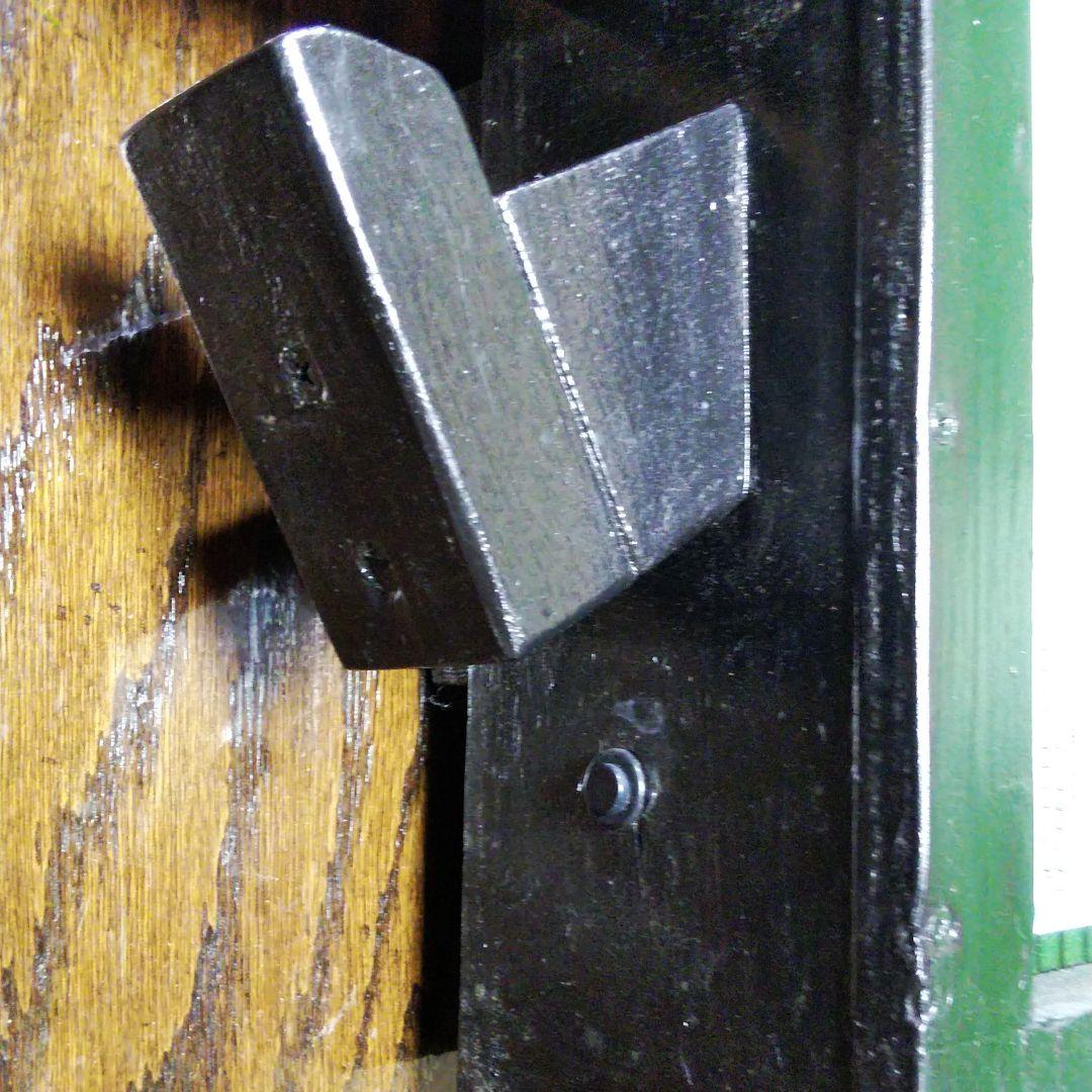 【カラスの親子型防雨電波時計】CASIO IQ−1009J 使用（プラ枠黄ばみ）