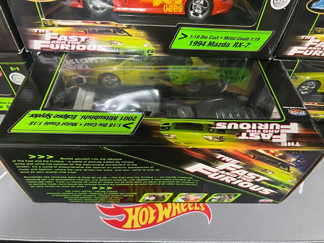 ミニカー FAST&FURIOUS Mitsubishi Eclipse Spyder