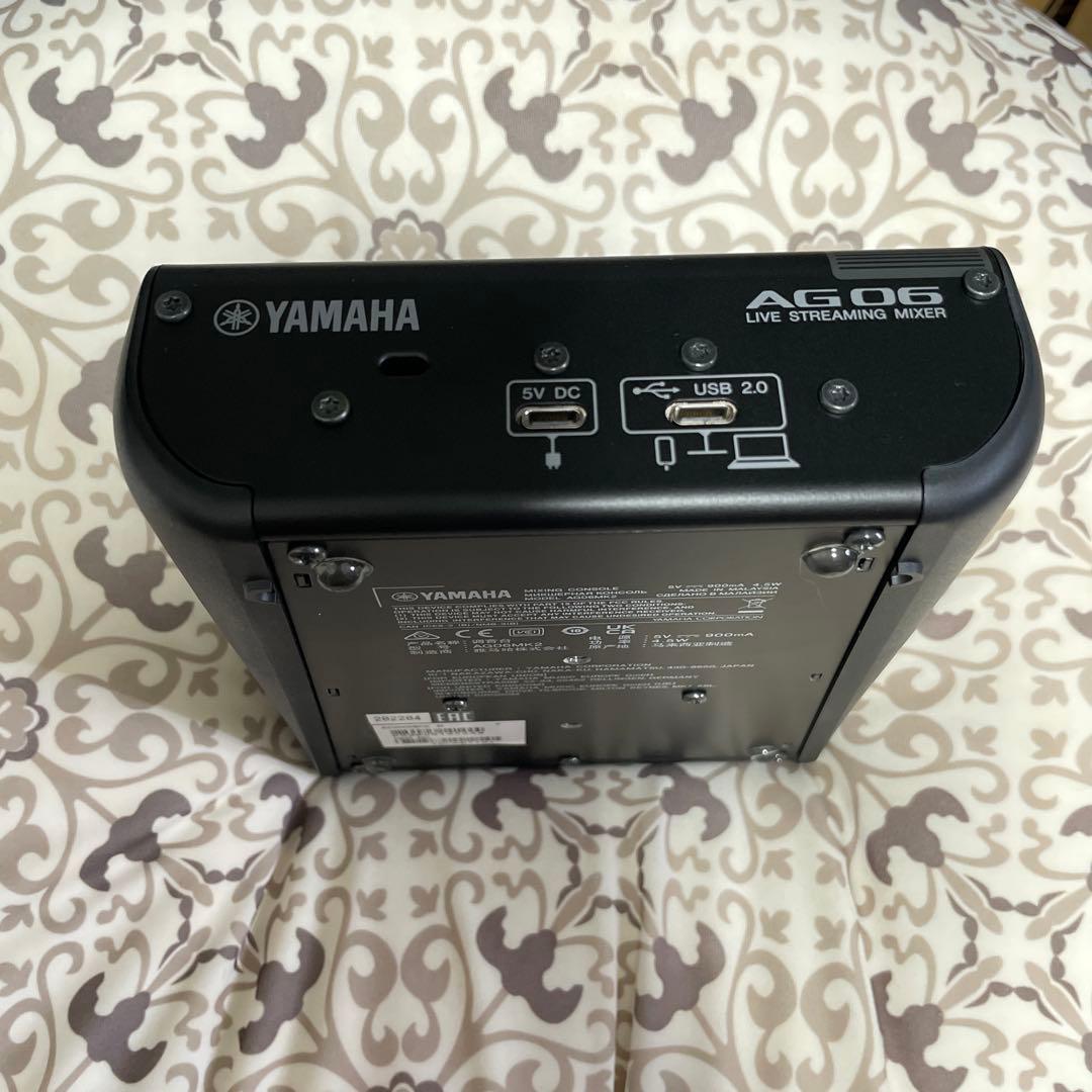 ヤマハ ライブストリーミングミキサー YAMAHA AG06 MK2