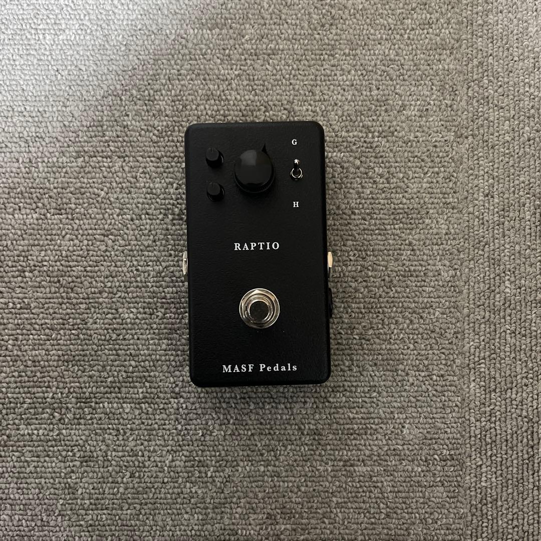 MASF Pedals RAPTIO ギターエフェクター MASF Pedals RAPTIO - グリッチ機能とホールド機能を搭載し、ぶっ飛ん