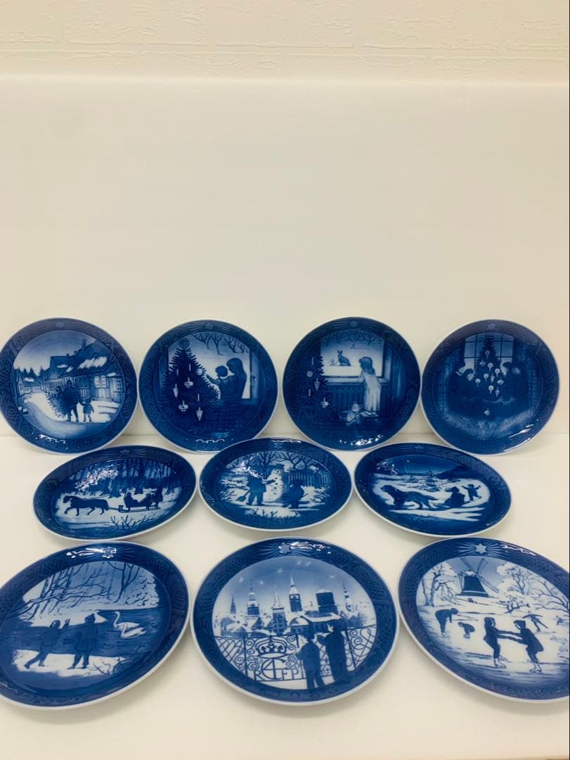 【希少】ロイヤルコペンハーゲン イヤープレート 1971年〜 39枚セット未使用