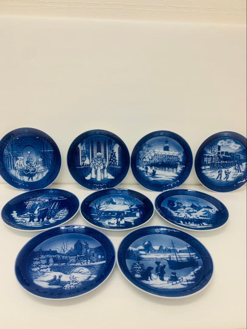 【希少】ロイヤルコペンハーゲン イヤープレート 1971年〜 39枚セット未使用