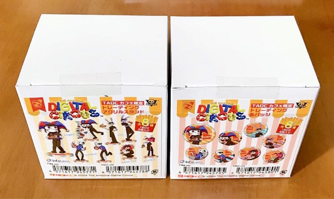 アメイジングデジタルサーカス TADC アクリルスタンド 缶バッジ