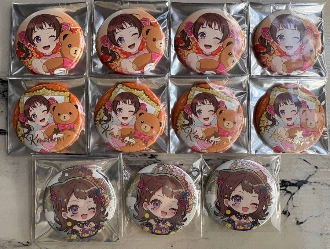 バンドリ 戸山香澄 缶バッジ - メルカリ