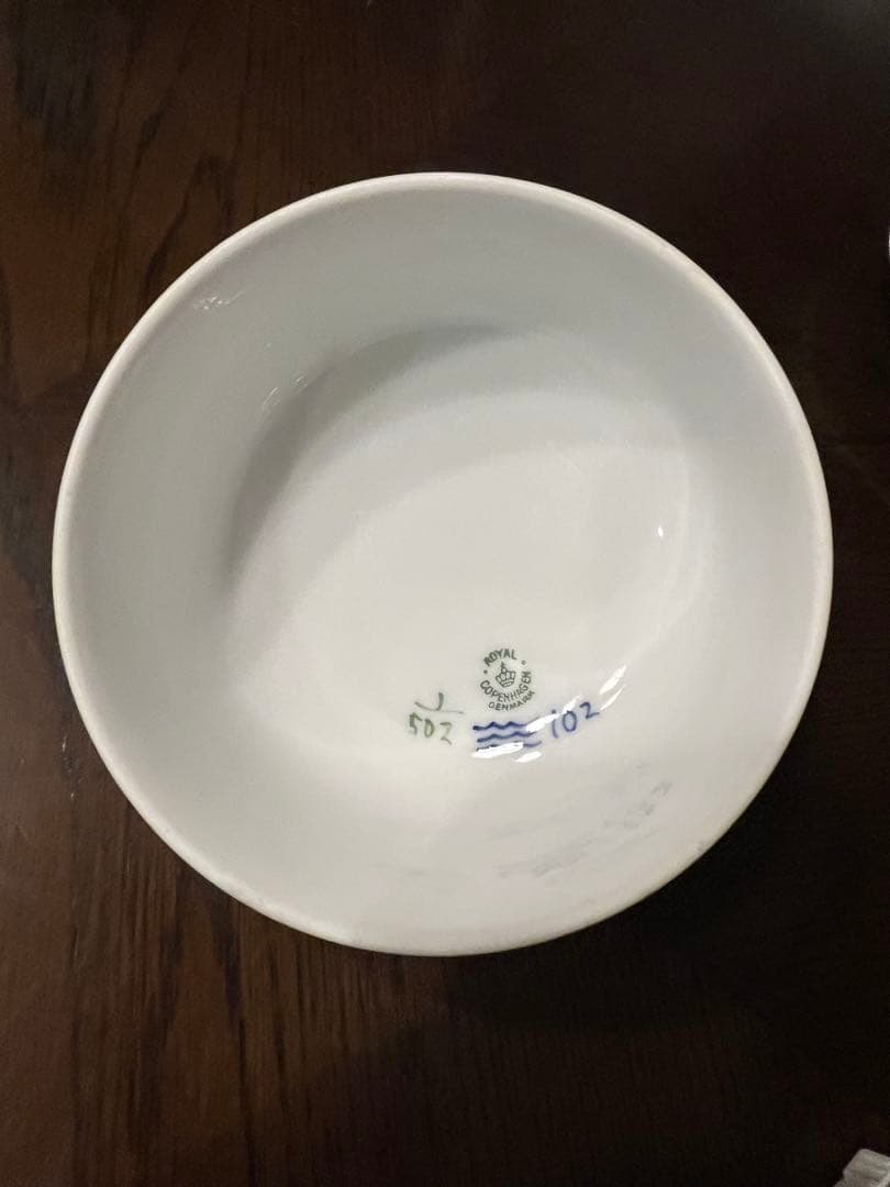 ロイヤルコペンハーゲン ハーフレース　ドーム型バターディッシュ　レア