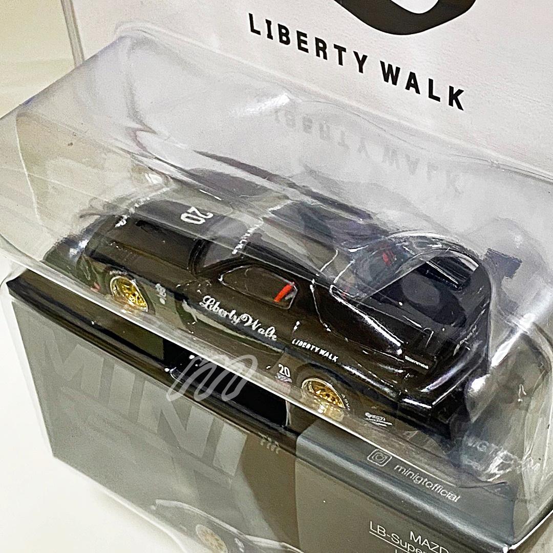 MINIGT RX-7 LB-スーパーシルエット Liberty Walk BK - メルカリ
