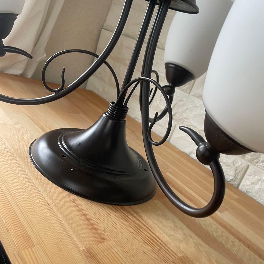 【美品】DAIKO 大光電機　LEDシャンデリア3灯