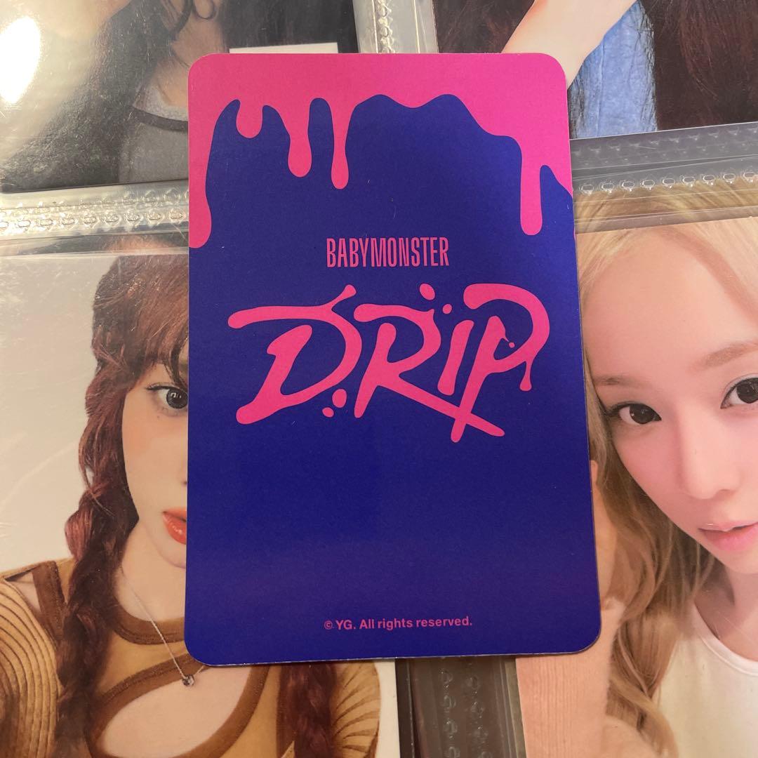 BABYMONSTER DRIP アヒョン トレカ ラントレ - メルカリ