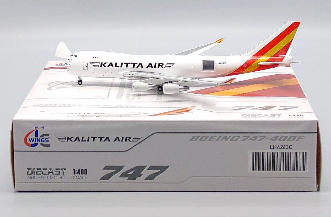 カリッタエア 747-400F N403KZ 1/400 - メルカリ