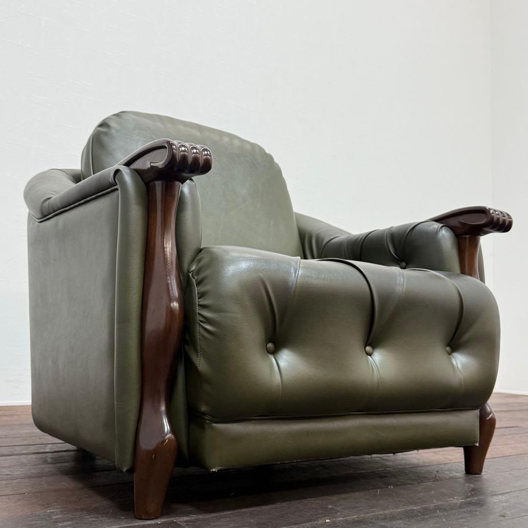 H21K75a マルニ木工 maruni ベルサイユ 1人掛けソファ 33万