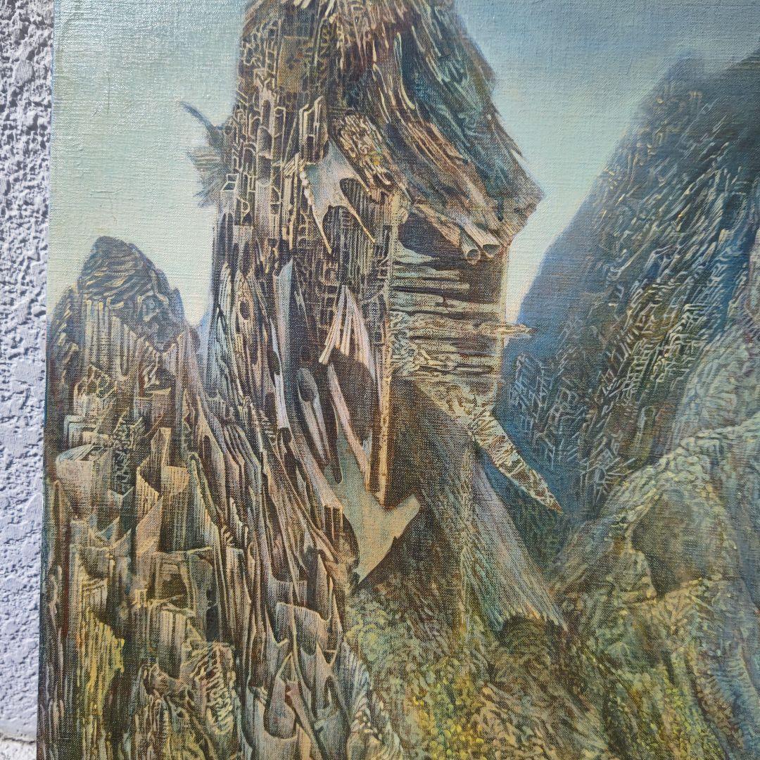 塚本聰「MURMUR」S100号、独立展出品、渾身の最高最大傑作、美術館収蔵