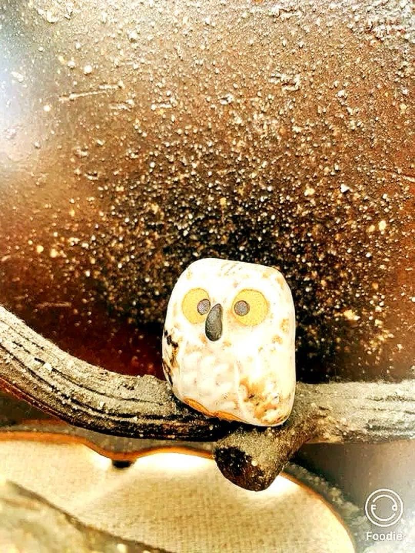 信楽焼《滋賀県》★ふくろう間接照明★《10月末まで¥1000引き》陶芸品