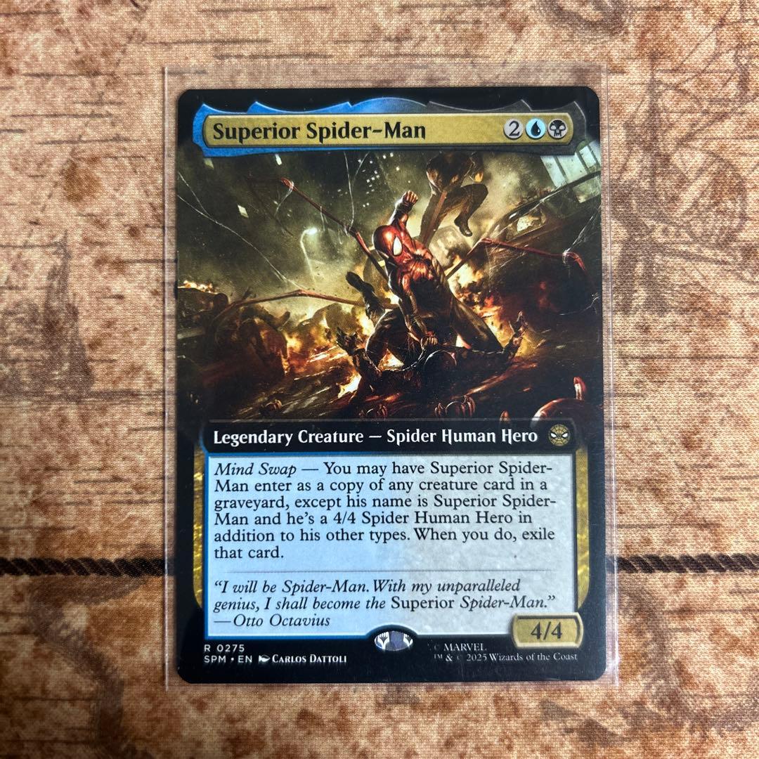 MTG】 Superior Spider-Man 拡張アート 英語版 - メルカリ