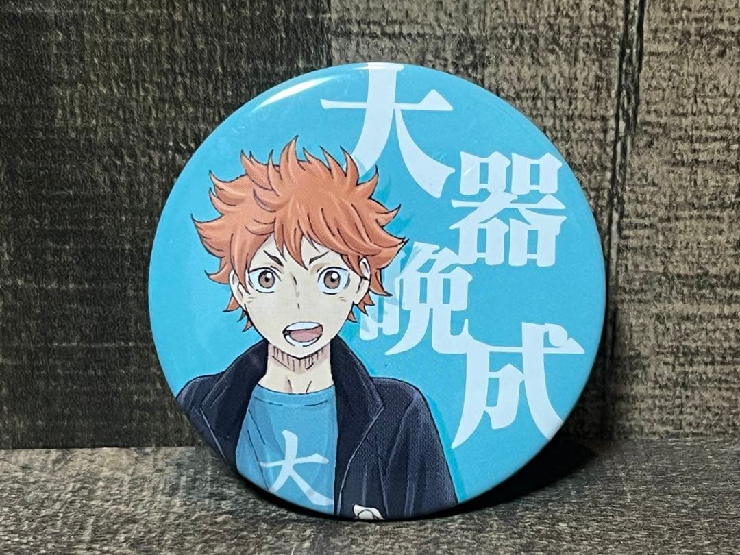 ハイキュー　四字熟語　缶バッジ　4個セット