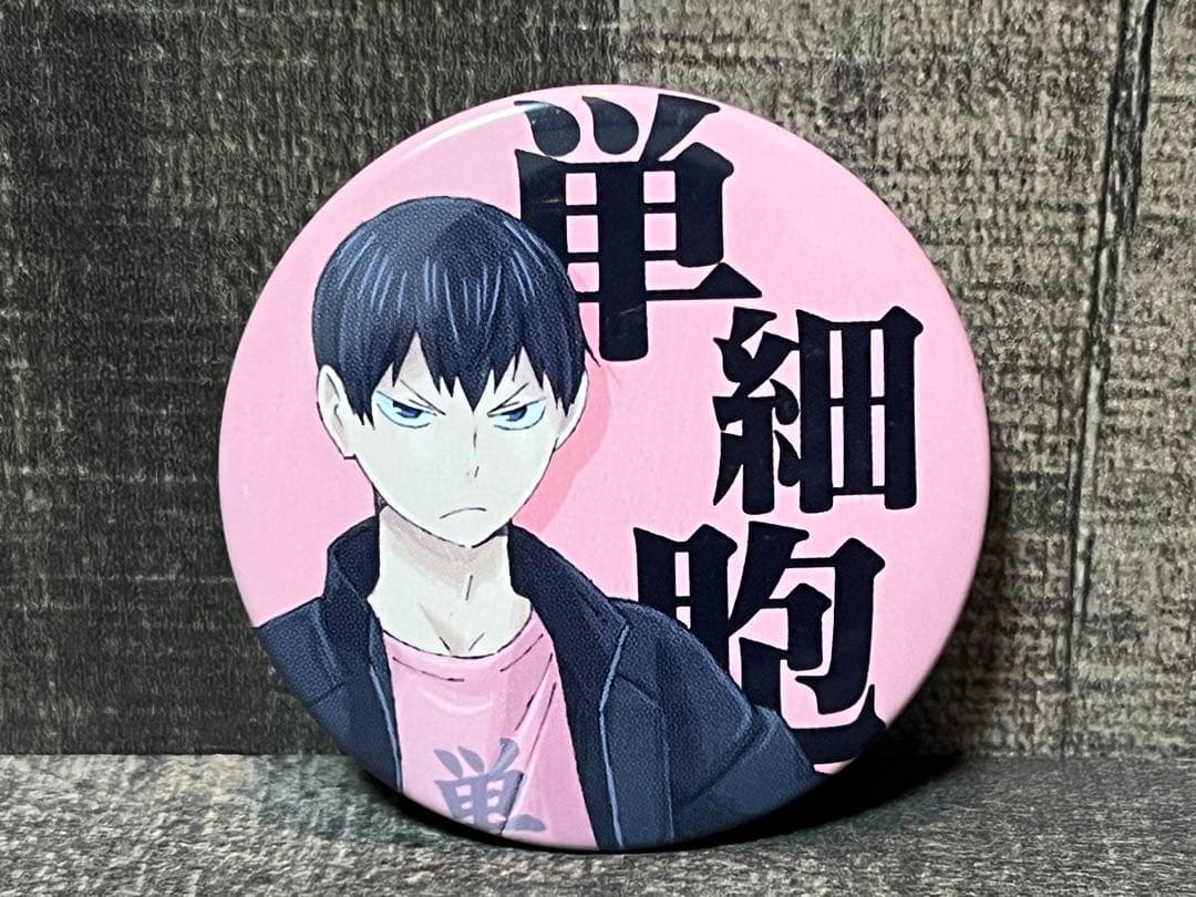 ハイキュー　四字熟語　缶バッジ　4個セット