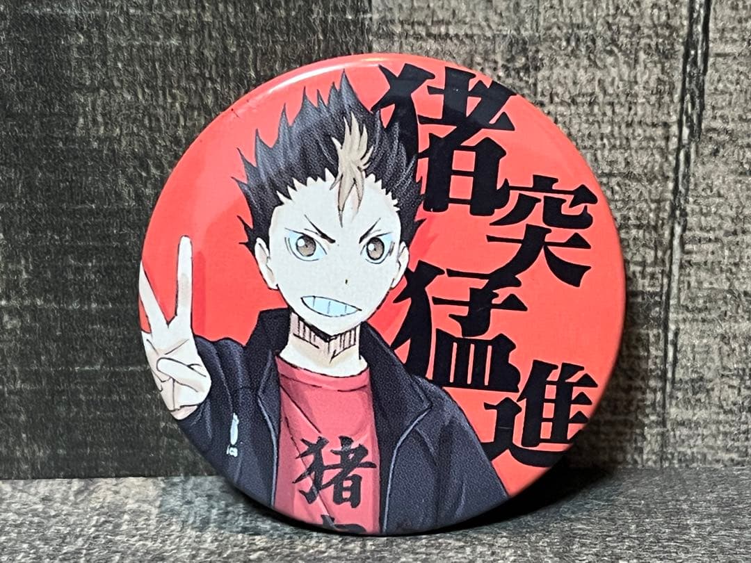 ハイキュー　四字熟語　缶バッジ　4個セット