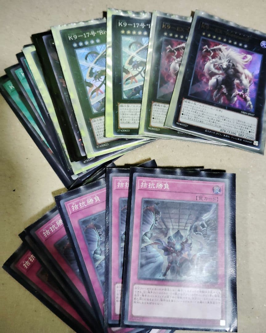 【遊戯王カード　まとめ売り・引退品】ケース＋スリーブ付き