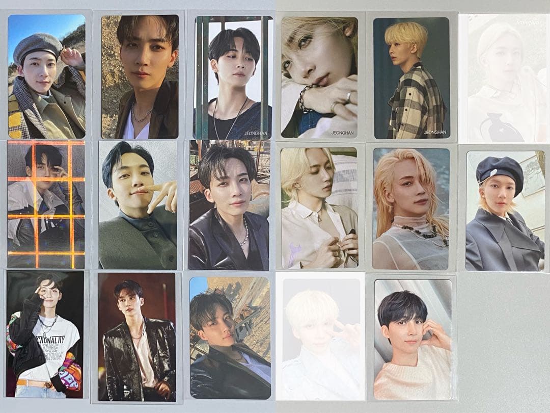 seventeen セブチ attacca ジョンハン ステッカー 渋谷